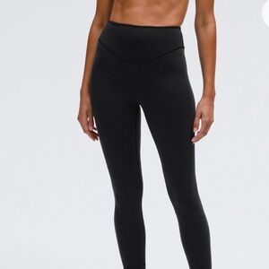 Lululemon Black Wunder Under SmoothCover High-Rise Leggings